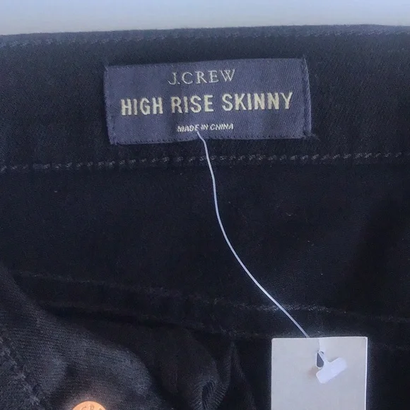 J. Crew high rise skinny black jeans - Picture 4 of 16